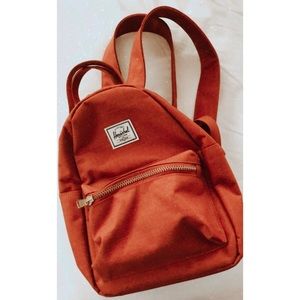 Burnt Orange Hershel Mini Backpack
